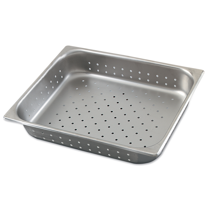 12'' x 10'' Stainless Steel Pans Available in 2 1/2'' x 4'' Depth