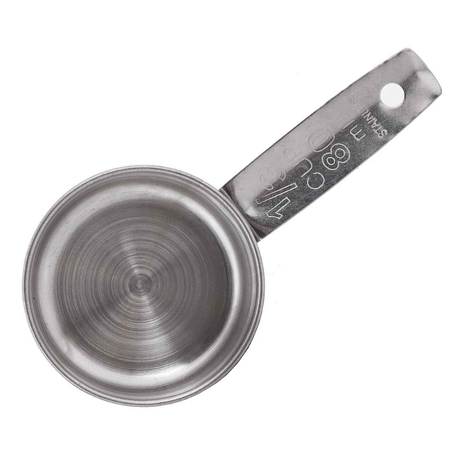 Tablecraft Products Company 724B Measuring Cup, Silver