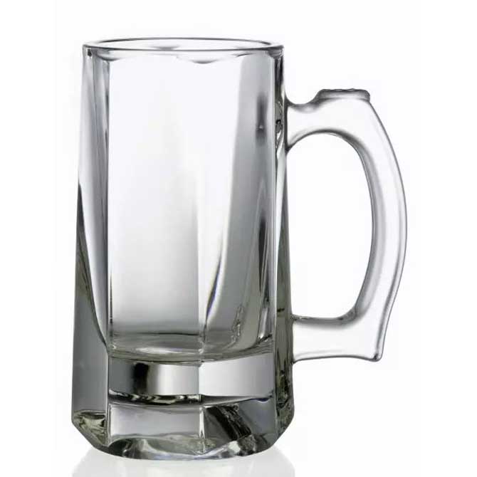 12 1/2 oz Glass Beer Stein