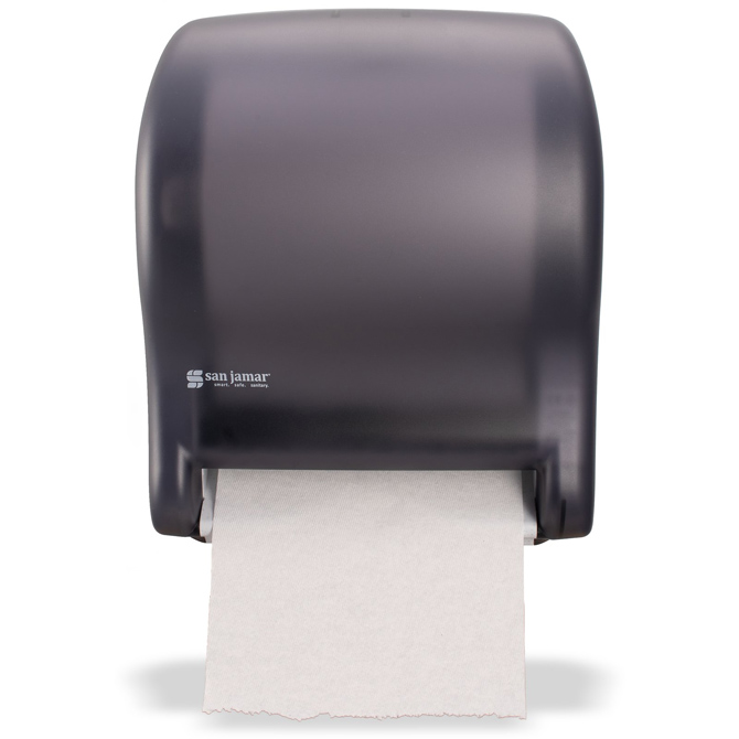 San Jamar Tear-N-Dry Touchless Roll Towel Dispenser, 16 3/4 x 10 x